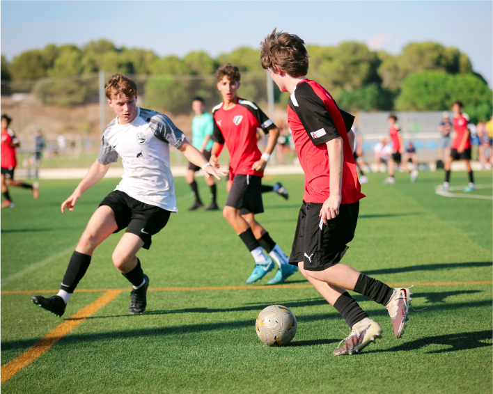 High performance football training
